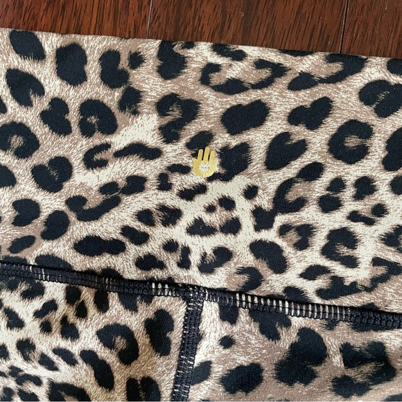Spiritual Gangster Perfect High Waisted Leggings Leopard Animal Print Size Small - Picture 8 of 12